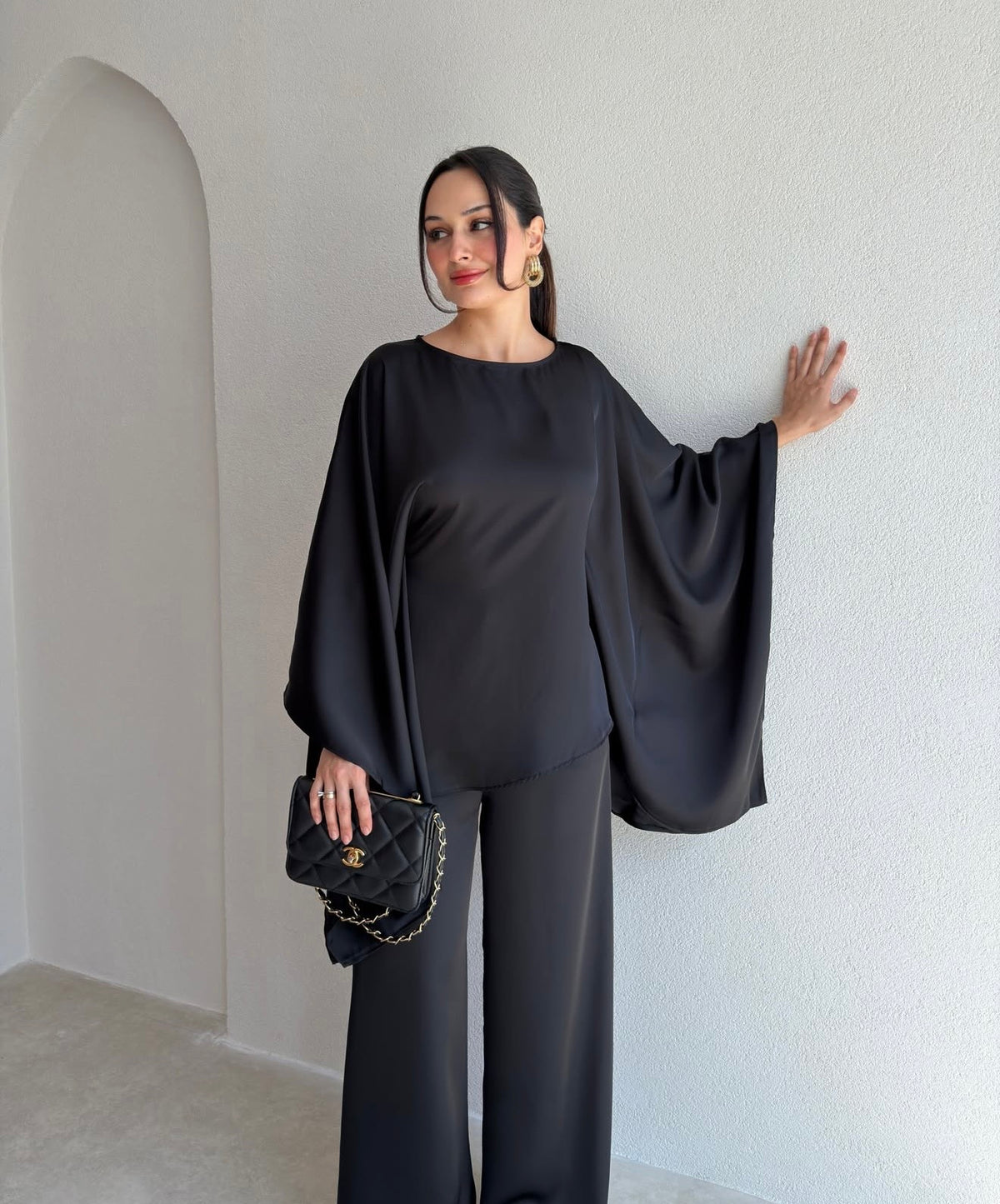 طقم ساتان