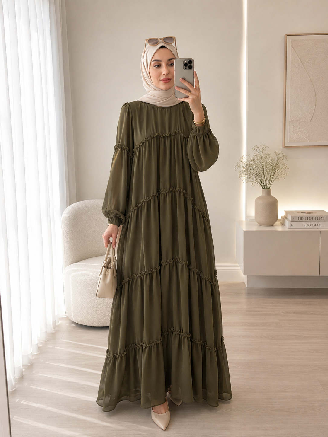 Shifon dress