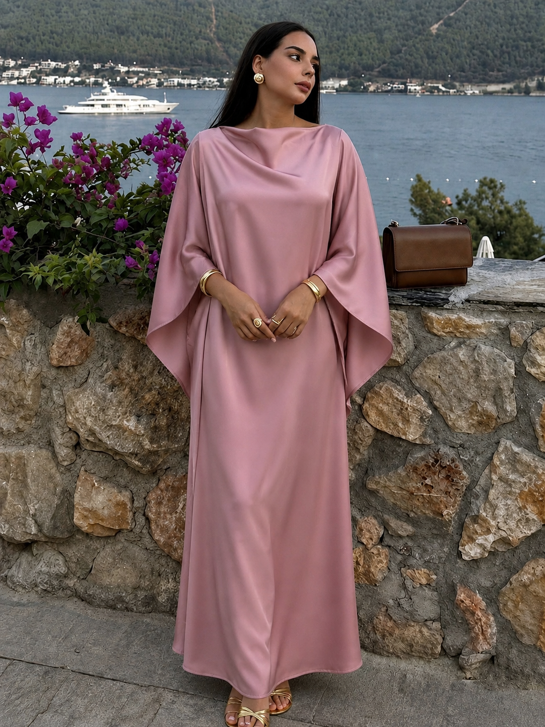 Saten dress