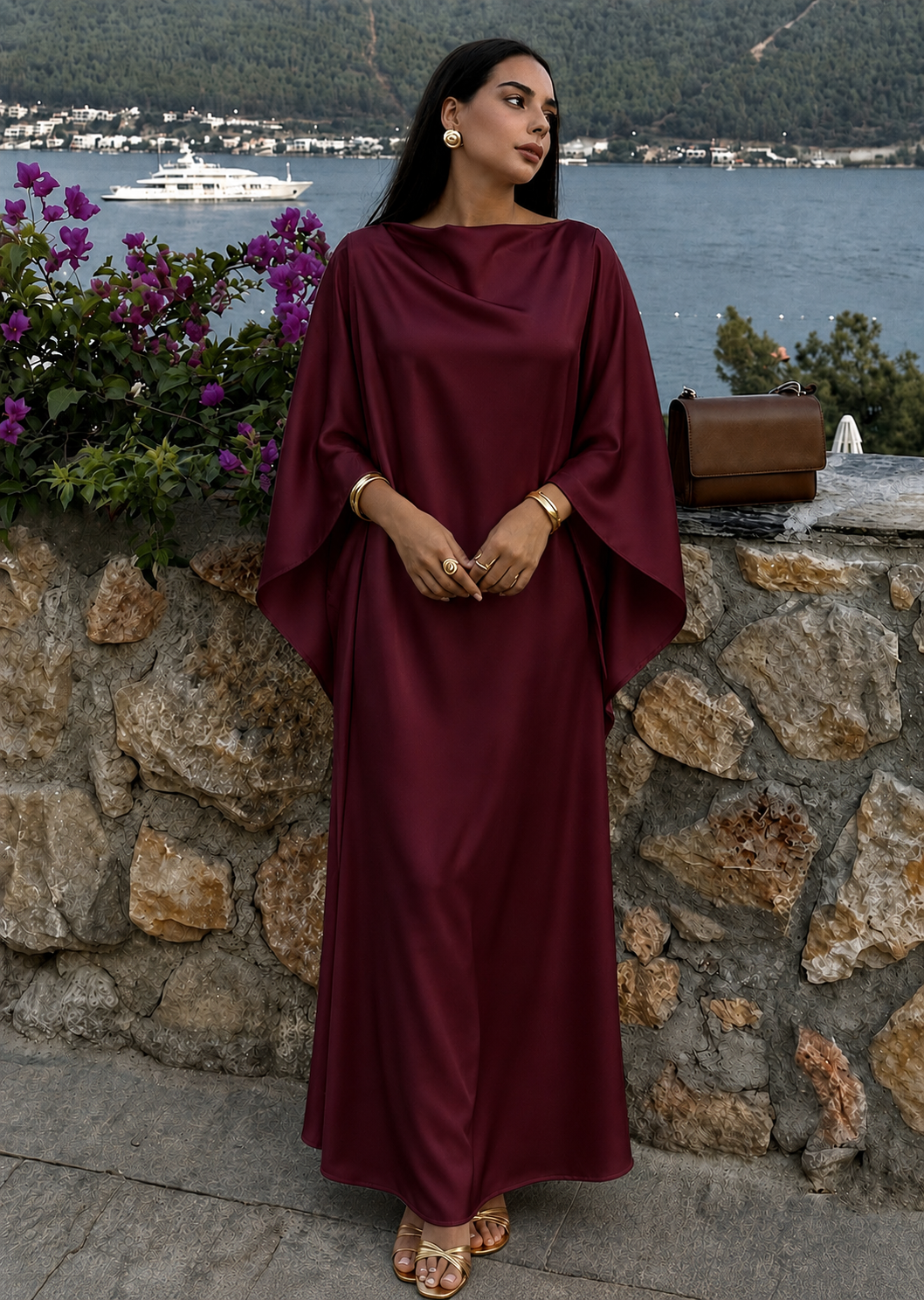Saten dress